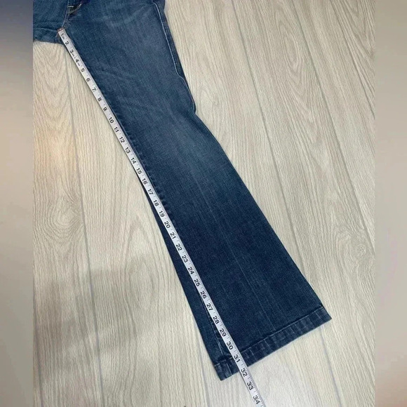 Citizens of Humanity Y2K Low Rise Flare Medium Wash Blue Jeans size 29 - Picture 14 of 16
